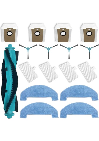 Midea S5 Plus / Cecotec Conga 2299 Ultra Home X-Treme Genesis Aksesuarları Mop Toz Torbası Filtresi (Yurt Dışından)