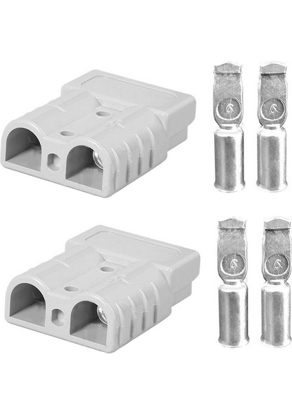 Anderson Stili Fiş Konnektörleri Için 10 Adet Dc Güç Aleti 50A 12-24V 6AWG Çift Kutuplu Bakır Kontaklı Güç Konnektörleri (Yurt Dışından) indirimleri