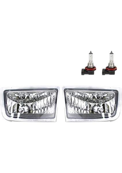 Araba Ön Sol Sağ Tampon Sis Farları Montajı Ampullü Sis Farı Toyota Land Cruiser Prado 90 FJ90 3400 96-03 (Yurt Dışından)