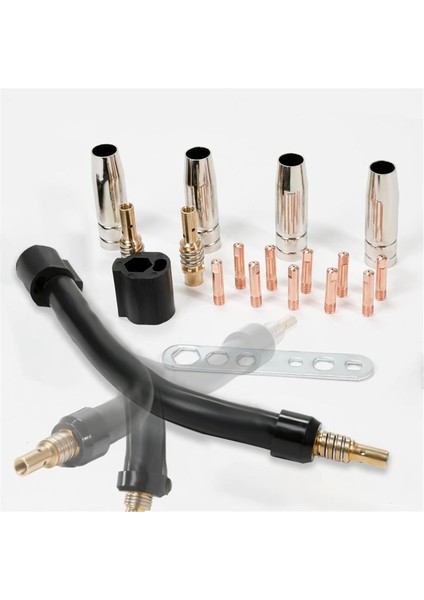 Esnek Mig Kaynak Boynu, Esnek Mig Uzatma, 030 Inç M6 Nozul Tutucu Difüzör ve Koruma ve MB15 Için Torç Boynu (Yurt Dışından) indirimleri