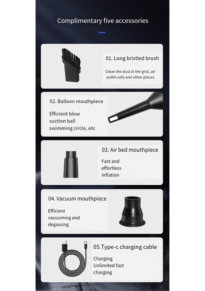 Kablosuz Toz Üfleyici 110000RPM Şiddetli Üfleyici Mini Turbo Jet Fan (Yurt Dışından) fırsatları