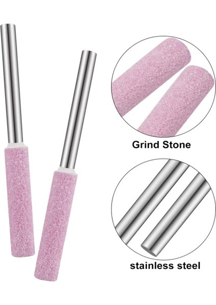 50 Adet Burr Taşlama Taşı Dosyası, Zincirli Testere Bileyici Için Parlatma Taşlama Aleti Taşlama Uçları, 3/16 Inç/ 4,8 mm (Yurt Dışından) fiyatları