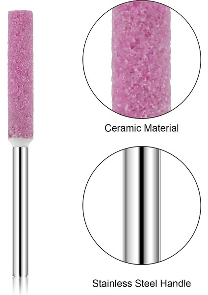50 Adet Burr Taşlama Taşı Dosyası, Zincirli Testere Bileyici Için Parlatma Taşlama Aleti Taşlama Uçları, 3/16 Inç/ 4,8 mm (Yurt Dışından) modelleri