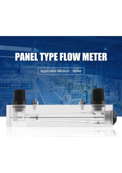 Siyah Ayarlanabilir Düğme 0.1-1 Gpm Panel Tipi Su Debimetresi Lzm-15 (Yurt Dışından)