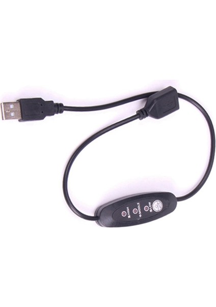 USB 5V-12V Sıcaklık Kontrol Cihazı Isıtıcı Termostat 3 Hızlı Ayarlanabilir 24W (Yurt Dışından)
