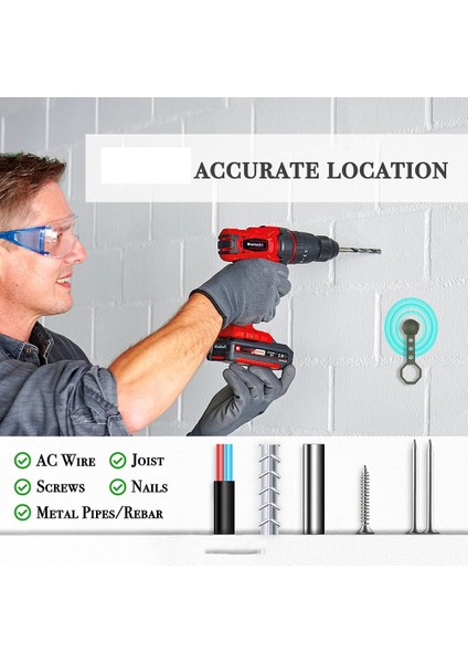 Stud Finder Manyetik Stud Bulucu Stud Ball Stud Bulucu Duvar Tarayıcısı 5/8 Alçıpan Ahşap Yeşili ile Metali Algıla (Yurt Dışından)