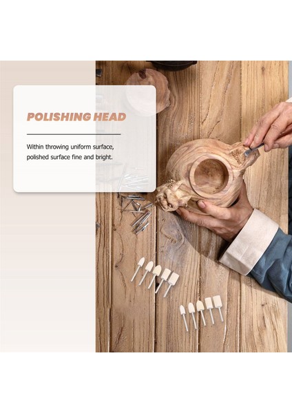 25 Adet Keçe Parlatma Cilalama Pedi Başlığı Seti Dremel Aksesuarları Için Döner Aletler (Yurt Dışından) modelleri