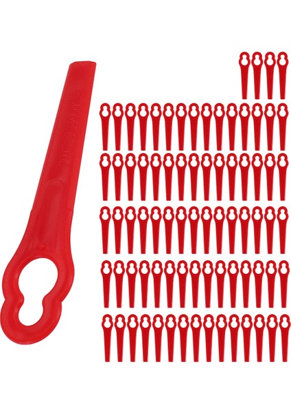 80 Adet 8.3cm Plastik Çim Biçme Bıçağı Yedek Bıçakları Bosch Einhell Çim Biçme Makinesi Için Çim Biçme Makinesi Bıçakları (Yurt Dışından) modelleri