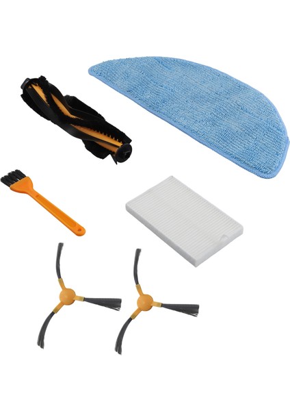 Kabum Smart 500 / 700 Yedek Parça Aksesuarları Ana Yan Fırça Hepa Filtre Paspas Bezi Aksesuarları (Yurt Dışından) modelleri
