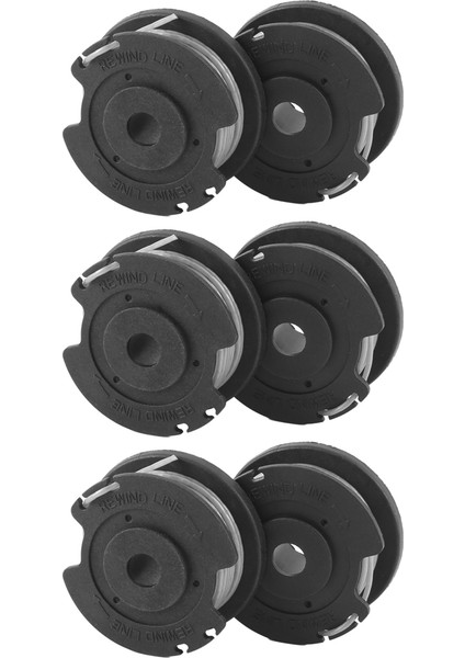 6'lı Paket F016800569 Bosch Easygrasscut 23, 26, 18, 18-230, 18-260, 18-26 Yedek Için Ip Makarası ve Misinası (Yurt Dışından)