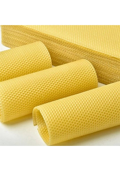 60 Adet Petek Temeli Arı Balmumu Levhaları Kağıt Mum Yapımı Balmumu Pulları Arıcılık Aracı (Yurt Dışından)