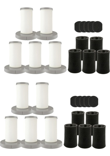 DX700 DX700S Elektrikli Süpürge Için 10X Yıkanabilir Hepa Filtre Derin Filtreleme Yedek Aksesuar Parçaları (Yurt Dışından)