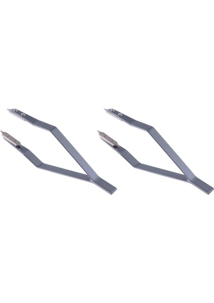 2x Paslanmaz Çelik 7825 V Tipi Saat Yay Çubuğu Cımbızı Onarım Için (Yurt Dışından)