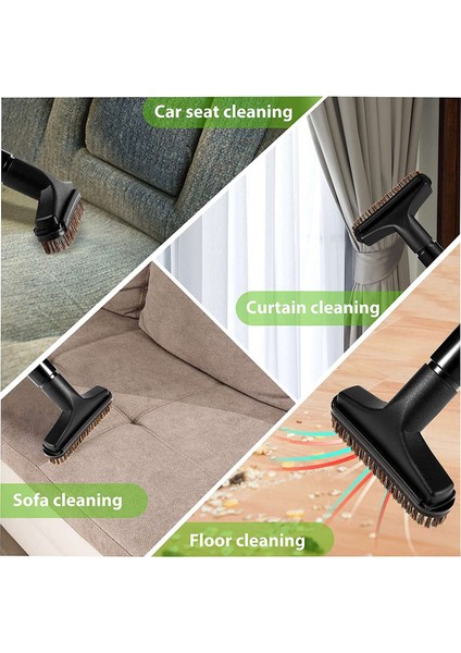 2 Adet 1.25 Inç Kare At Kılı Toz Fırçası Aracı Bakım Yumuşak Kıl Temizleyici Vakum Aparatı 1-1/4 (Yurt Dışından) modelleri