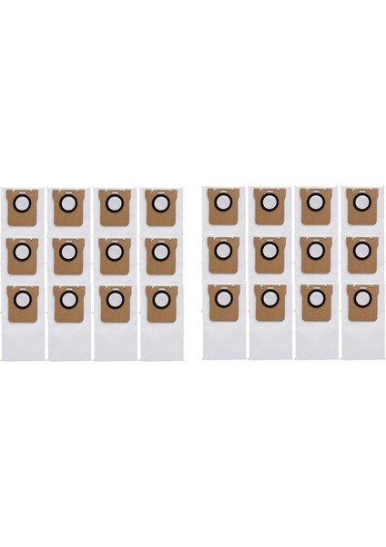 Omni 1s X10+ Robot Süpürge Aksesuarları Çöp Yedek Parçaları Için 2x Toz Torbası (Yurt Dışından)