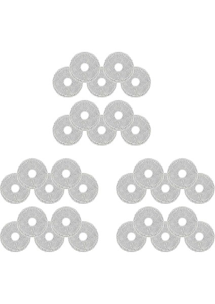 L10S ULTRA/L10S Pro ULTRA/L20 Ultra HEAT/X10+ Vakum Robotu Için 30'lu Paket Paspas, Yıkanabilir (Yurt Dışından)