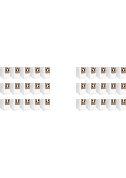 Mi Robot Mop 2 Ultra Elektrikli Süpürge Için 30X Yedek Toz Torbası STYTJ05ZHM Çöp Torbası Parçaları (Yurt Dışından)