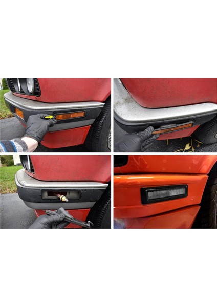 Bmw E30 E32 E34 318I 325I Araba Yan Sinyal Lambası Sol Sağ Yan Dönüş Sinyal Lambası 63141377849 C (Yurt Dışından)