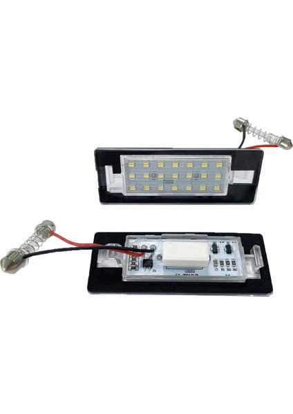 Fiat Panda Mk3 169 2003-2012 Mk4 319 2011-, 71734797, 71771501 Için 1 Çift LED Plaka Aydınlatması (Yurt Dışından) modelleri