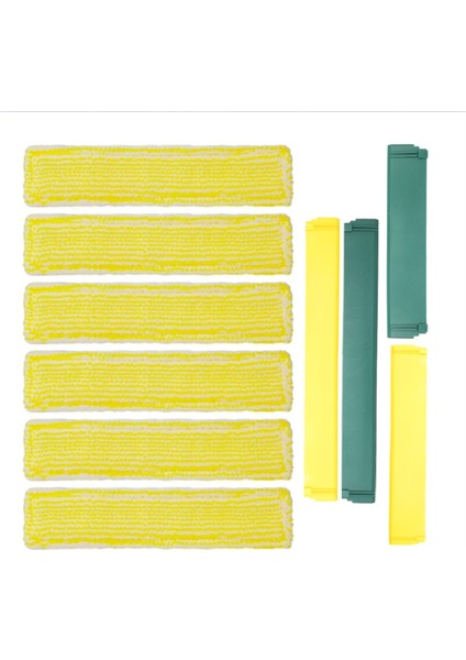Mikrofiber Paspas Kılıfları Kauçuk Dudaklı Silecek Vakumlu Süpürge Yedek Parçaları Pencere Wv1 Wv2 Wv5 (Yurt Dışından)