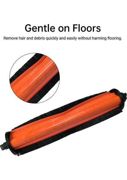 Dreame X40 Pro X30 L10S Pro Ultra L30 Ultra L20 Ultra Vakum Parçaları Için Saç Kesme Anti-Tangle Rulo Fırçası Ana Fırça (Yurt Dışından) indirimleri