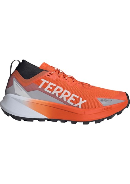Terrex Agravic Gore-Tex Erkek Turuncu Arazi Koşu Ayakkabısı (JR5241)