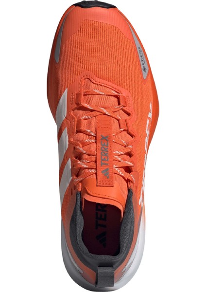 Terrex Agravic Gore-Tex Erkek Turuncu Arazi Koşu Ayakkabısı (JR5241)