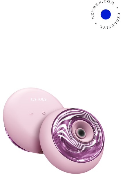 Sonic Cool & Warm Face And Body Massager Pink Titreşimli Kırmızı LED Terapili Sıcak ve Soğuk Yüz ve Vücut Masaj Aleti