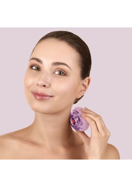 Sonic Cool & Warm Face And Body Massager Pink Titreşimli Kırmızı LED Terapili Sıcak ve Soğuk Yüz ve Vücut Masaj Aleti modelleri