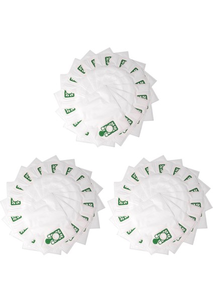 Htty Cleaners Için 48 Paket Elektrikli Süpürge Toz Torbası (Yurt Dışından)