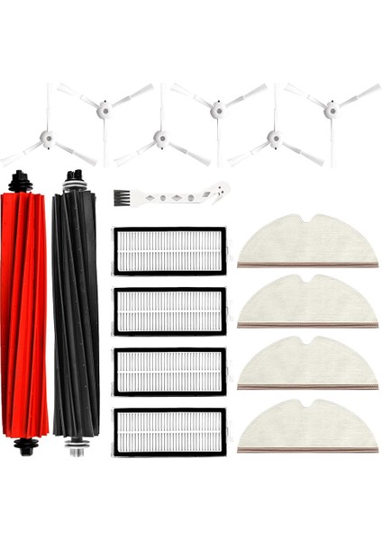 Q8 Max /q8 +/q5 Pro/q5 Pro+ Elektrikli Süpürge Ana Yan Fırça Hepa Filtreleri Paspas Pedleri Yedek Parçalar (Yurt Dışından)