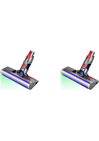 V10 V8 V7 V11 V15 Turbo Direkt Tahrikli Elektrikli Süpürge Için 2x Fırça Hızlı Çıkarma Halı Temizleme (Yurt Dışından)