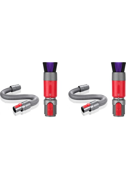 V7 V8 V10 V11 V15 Için 2x Vakum Fırçası Ataşmanı, Uzatma Hortumlu Yumuşak Temizleme Aracı (Yurt Dışından) indirimleri