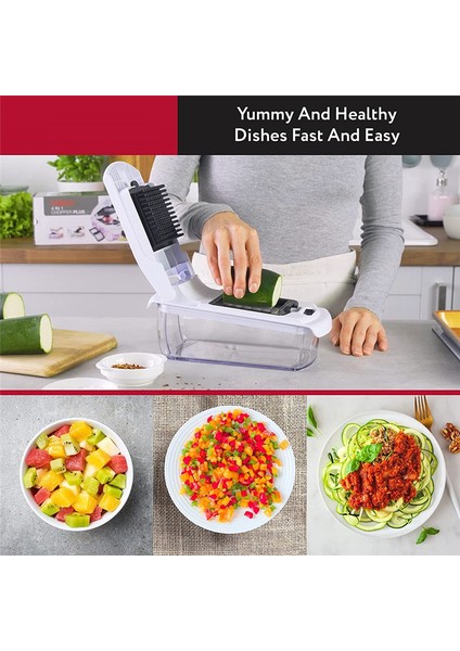 - Spiralizer Sebze Dilimleyici Soğan Doğrayıcı Kaplı Pro Food (Yurt Dışından) indirimleri