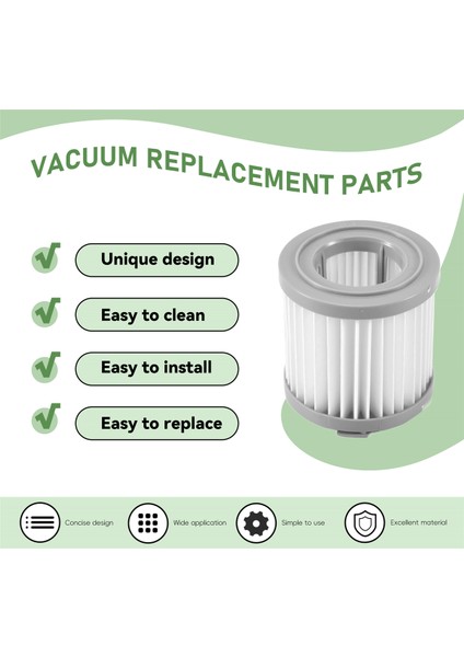 JV51 JV53 JV71 JV83 El Tipi Kablosuz Elektrikli Süpürge Aksesuarları Için 3 Paket Yedek Hepa Filtresi (Yurt Dışından) fırsatları