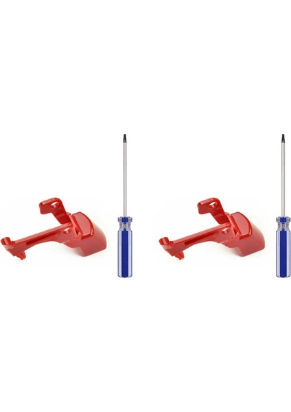 2x Tetik Anahtarı Düğmesi V10 Elektrikli Süpürge Ağır Hizmet Tipi Değiştirme Için Tornavidalarla Yükseltildi (Yurt Dışından)