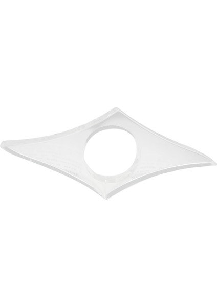 Şeffaf Sayfa Ayırıcı (Küçük - 19 Mm) Başparmak Halkası Tutucu Şeffaf Ayraç Okuma Aksesuarları (Yurt Dışından)