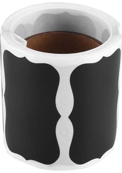 Dalgalı Şekilli Tahta Etiketleri, Silinebilir Tekrar Kullanılabilir Dikdörtgen Tahta Çıkartmaları 1 Sıvı Tebeşir Kalemi Ile, 150 Parça (Yurt Dışından)