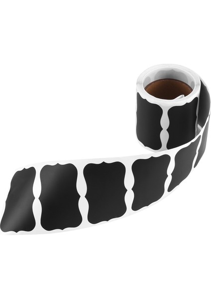 Dalgalı Şekilli Tahta Etiketleri, Silinebilir Tekrar Kullanılabilir Dikdörtgen Tahta Çıkartmaları 1 Sıvı Tebeşir Kalemi Ile, 150 Parça (Yurt Dışından) modelleri