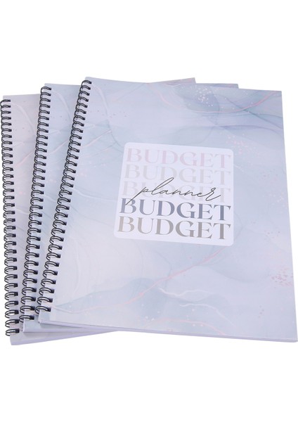 Adet 12 Aylık Tarihsiz Bütçe Planlayıcısı, Aylık Defter Fatura Düzenleyicisi, Ev Finans Parası (Kalemsiz) (Yurt Dışından)