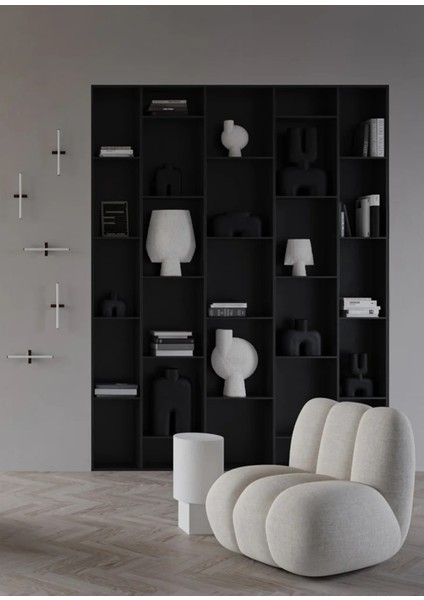 Sphere Square Shisen Big Beyaz Seramik Vazo