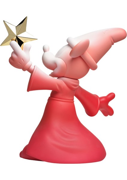 Mickey Fantasia Kırmızı Gold 30 cm Heykel fiyatları
