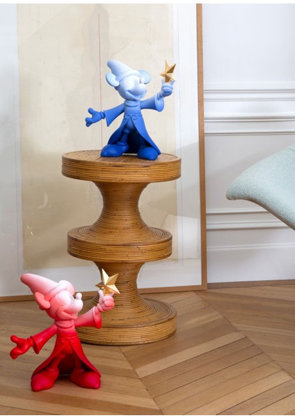 Mickey Fantasia Kırmızı Gold 30 cm Heykel fırsatları