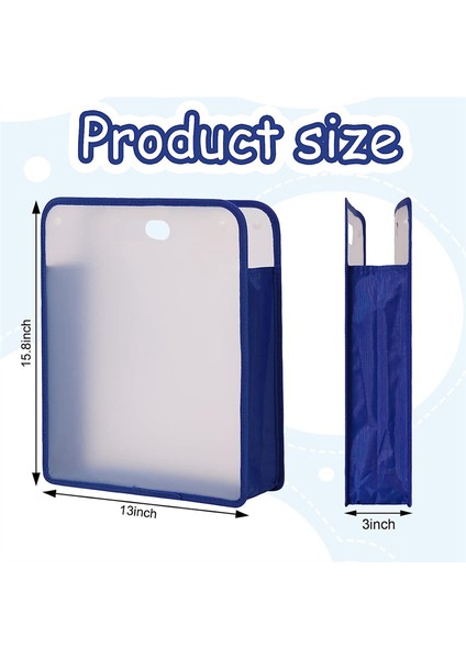 Adet Scrapbook Kağıt Saklama, 12X12 Kağıt, Scrapbook, Fotoğraflar, El Sanatları Mavi Için Şeffaf Kağıt Saklama Düzenleyici (Yurt Dışından) indirimleri