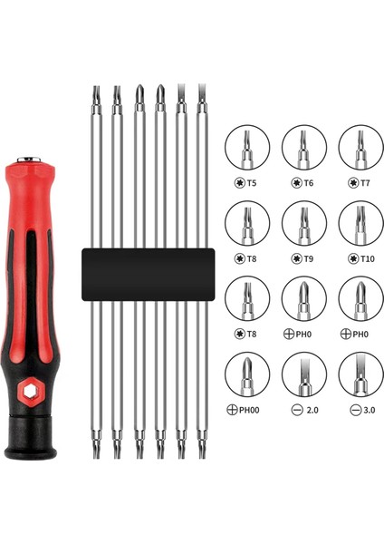 Takım Tornavida T8 T5 Ağır Hizmet Tipi Yıldız Torx V6/V7/V8/V10/V11 Profesyonel El Aletleri (Yurt Dışından)
