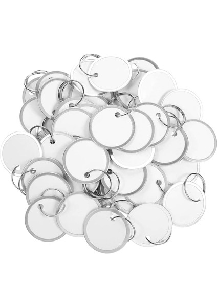 Metal Jant Etiketleri Anahtar Yuvarlak Kağıt Halkalı Araba Anahtarları ve Kapısı Için (100 Adet) (Yurt Dışından) modelleri