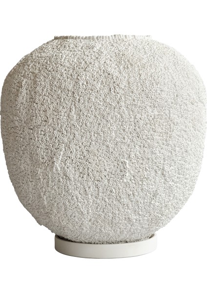 Sunao Big Beehive Kırık Beyaz Seramik Vazo fiyatları