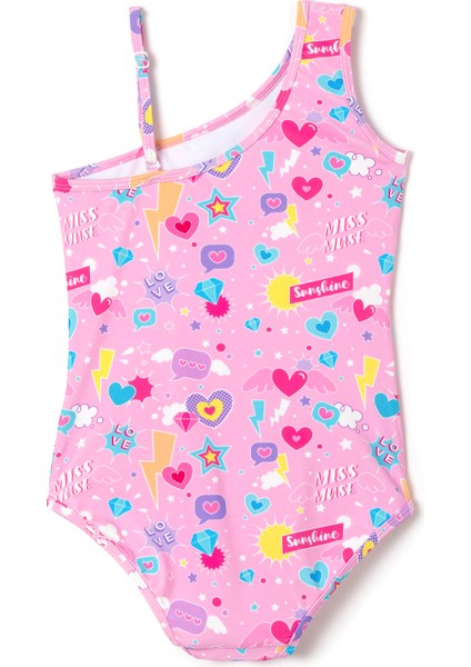 Love Pembe Kız Çocuk Mayo fiyatları
