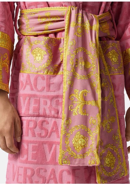 I Heart Baroque Pembe Bornoz modelleri