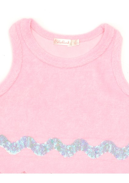 Pembe Havlu Dokulu Kız Çocuk T-Shirt modelleri
